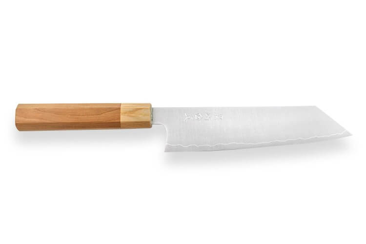Couteau bunka japonais artisanal Makoto Kurosaki Sakura acier SG2 18cm