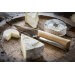 Set à fromage Opinel couteau lame 12,5cm + fourchette inox