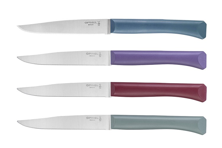 Coffret 4 couteaux Opinel Bon App&eacute;tit+ Glam 11cm inox