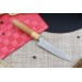 Couteau universel japonais artisanal Makoto Kurosaki Sakura acier SG2 13.5cm