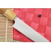Couteau universel japonais artisanal Makoto Kurosaki Sakura acier SG2 13.5cm