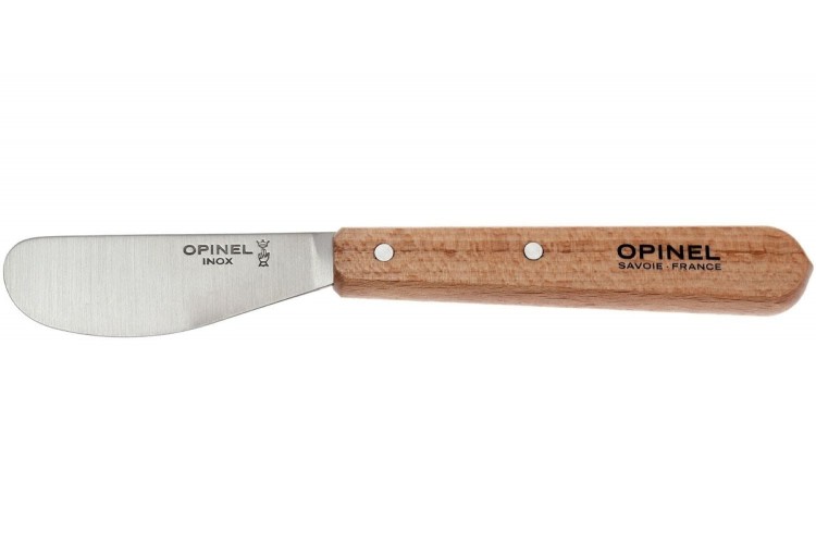 Couteau tartineur Opinel n&deg;117 lame inox 6,5cm manche en h&ecirc;tre