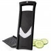 Mandoline Triangle lame inox + poussoir PP noir