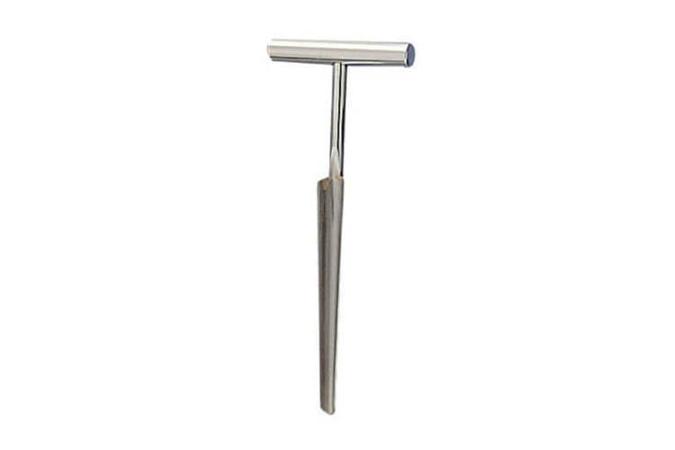 Sonde &agrave; fromage Fischer acier inox avec poign&eacute;e