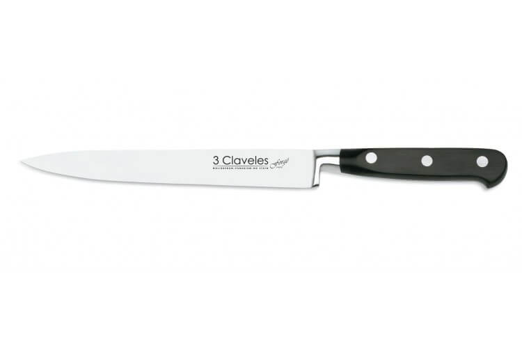 Couteau à désosser 3 Claveles Forgé acier inox 13cm