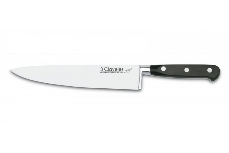 Couteau de chef 3 Claveles Forg&eacute; acier inox 15cm