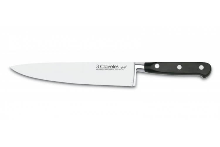 Couteau de chef 3 Claveles Forgé acier inox 15cm