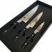 Coffret 3 couteaux Kasumi Standard lames Damas