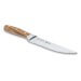 Set de 4 couteaux à steak 3 Claveles Kobe 11,5cm acier inox manche châtaignier