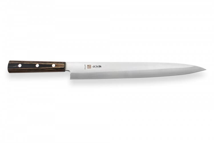 Couteau yanagiba MAC Japanese 30cm manche pakka