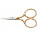 Ciseaux broderie NOGENT HB 7 cm chromés jambettes dorés 