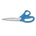 Ciseaux à poisson Bargoin 27,5cm lame crantée inox manche bleu