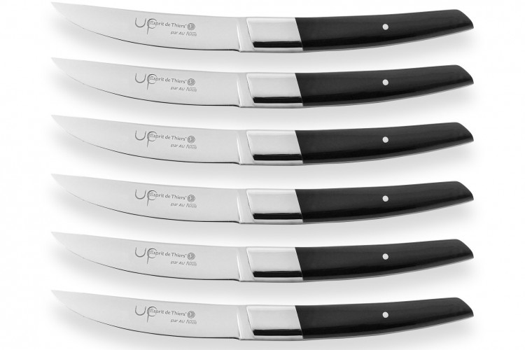 Coffret de table AU NAIN UP 6 couteaux &agrave; steak 11cm