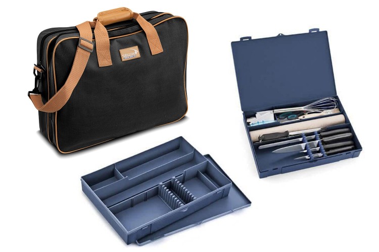 Mallette de p&acirc;tissier 33 accessoires Urban Case DEGLON noire