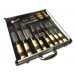 Valise de 11 Couteaux type Japonais Pradel Excellence