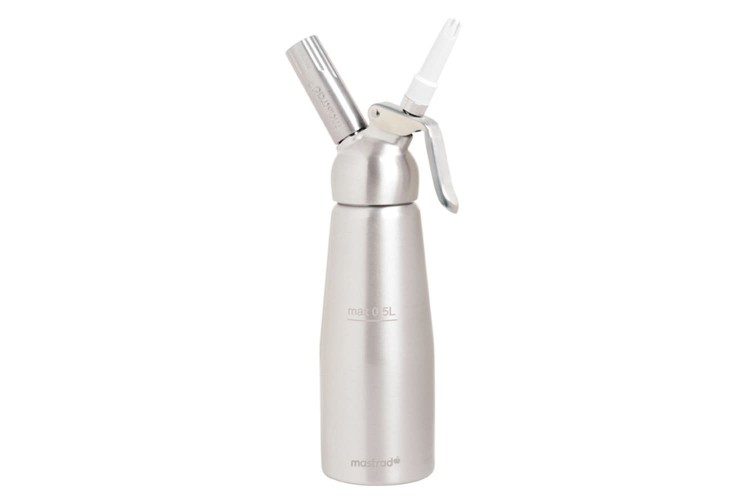 Siphon Mastrad en aluminium pour pr&eacute;parations chaudes et froides 0,5L