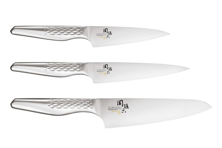 Set 3 couteaux Kai Seki Shoso Office + Universel + Chef