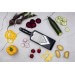 Mandoline Microplane en V double fonctions avec protège doigts