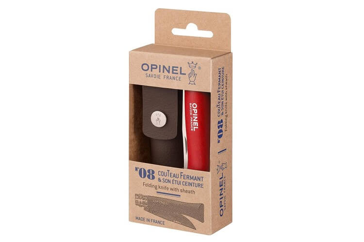 Couteau Opinel Colorama n°08 lame 8,5cm manche charme avec étui