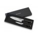 Coffret 2 couteaux Wusaki Ebony AUS8 ébène Santoku + Office