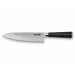 Couteau de chef Wusaki Ebony AUS8 20cm manche ébène vernis