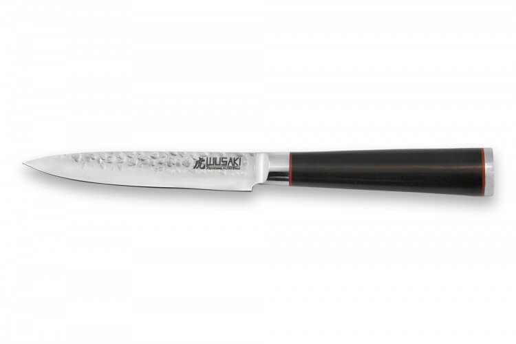 Couteau universel Wusaki Ebony AUS8 12cm manche ébène vernis