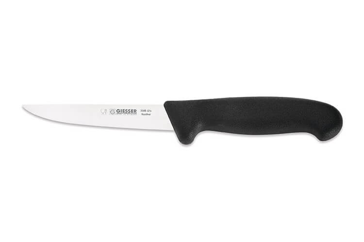 Couteau à désosser pro Giesser lame droite rigide 12cm 3165