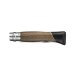 Couteau Opinel Luxe Atelier n°08 lame 8,5cm manche noyer et ébène