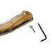 Couteau pliant LionSteel KUR manche G10 12cm