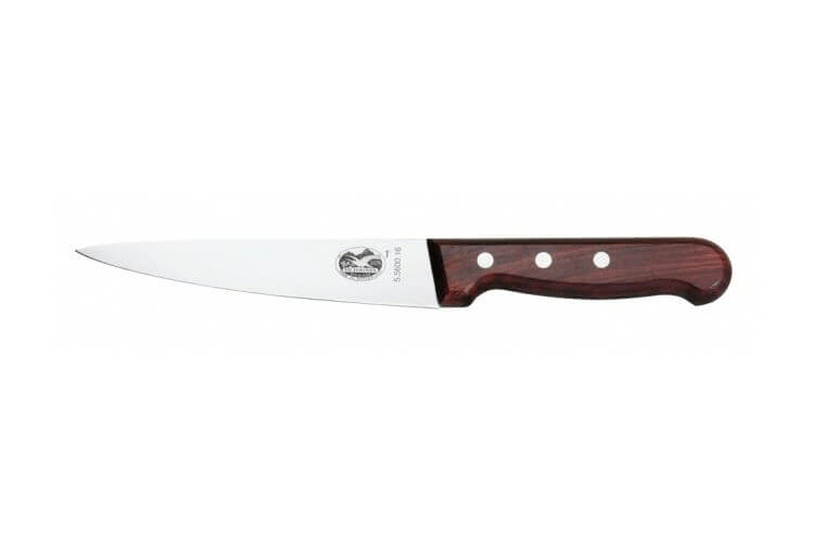 Couteau à désosser/saigner 16cm, manche palissandre Victorinox 5.5600.16