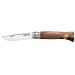 Couteau Opinel Chaperon n°8 lame 8,5cm manche 4 bois rares + coffret