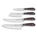Bloc en noyer + 4 couteaux Sabatier International Country