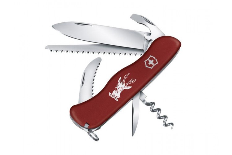 Couteau suisse Victorinox Hunter rouge 111mm 13 fonctions