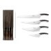 Set de 4 couteaux Gude Synchros + porte couteaux