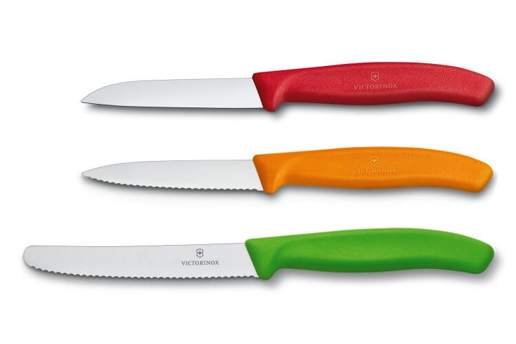 Coffret 3 couteaux d'office Victorinox SwissClassic multicolore