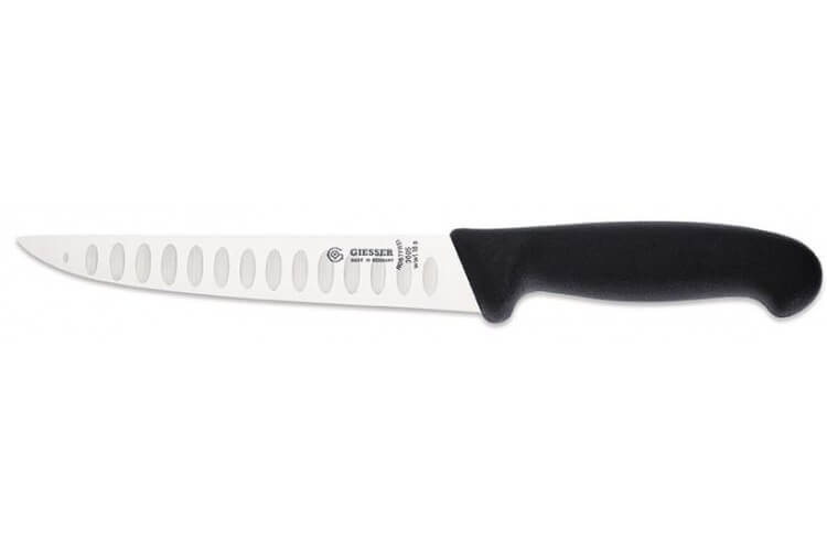 Couteau à saigner pro Giesser lame 18cm alvéolée 3005