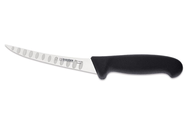 Couteau &agrave; d&eacute;sosser pro Giesser lame 15cm alv&eacute;ol&eacute;e 2535