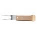 Fourchette à viande Opinel Parallèle n°124 manche hêtre