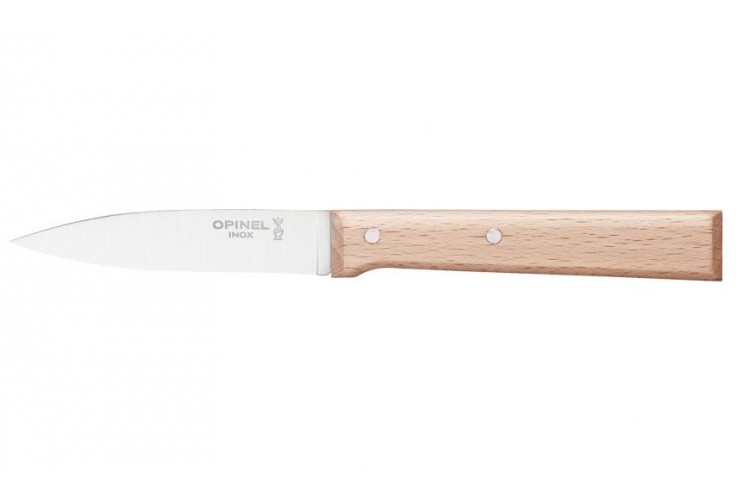 Couteau d'office Opinel Parall&egrave;le n&deg;126 lame 8cm manche h&ecirc;tre