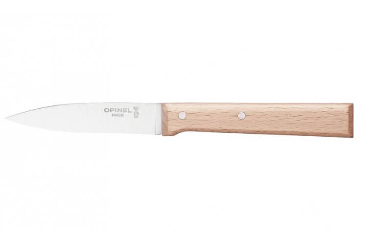 Couteau d'office Opinel Parallèle n°126 lame 8cm manche hêtre