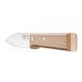 Couteau d'office Opinel Parallèle n°126 lame 8cm manche hêtre