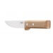 Couteau à découper Opinel Parallèle n°120 lame 16cm manche hêtre