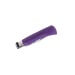 Couteau artisanal Old Bear Full Color violet manche bois d'Ayous stratifié