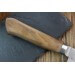 Couteau Santoku japonais artisanal Wusaki Nogami BS2 17cm manche en noyer