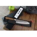 Couteau Santoku japonais artisanal Wusaki Nogami BS2 17cm manche en noyer