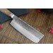 Couteau nakiri japonais artisanal Wusaki Nogami BS2 15cm manche en noyer