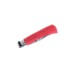 Couteau artisanal Old Bear Full Color rouge manche bois d'Ayous stratifié