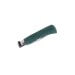 Couteau artisanal Old Bear Full Color vert manche bois d'Ayous stratifié
