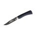 Couteau artisanal Old Bear Total Black manche bois d'Ayous stratifié