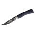Couteau artisanal Old Bear Total Black manche bois d'Ayous stratifié